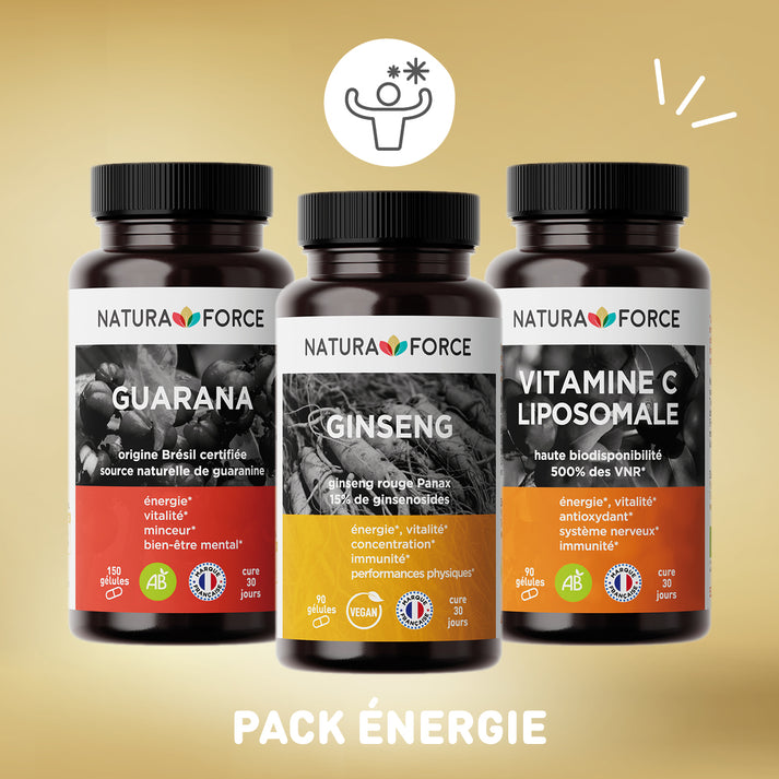 Pack ENERGIE compléments alimentaires Natura Force