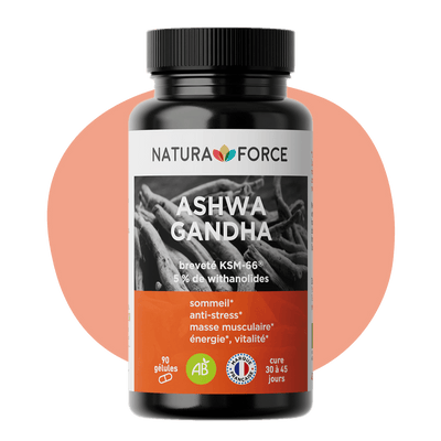 Ashwagandha bio KSM - 66® - Natura Force