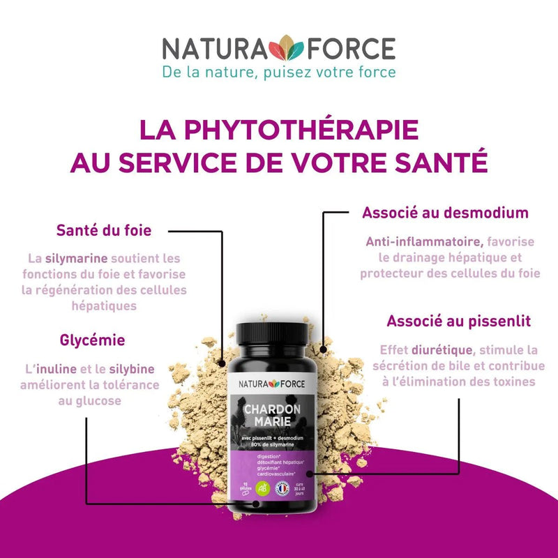 Chardon marie bio - Natura Force