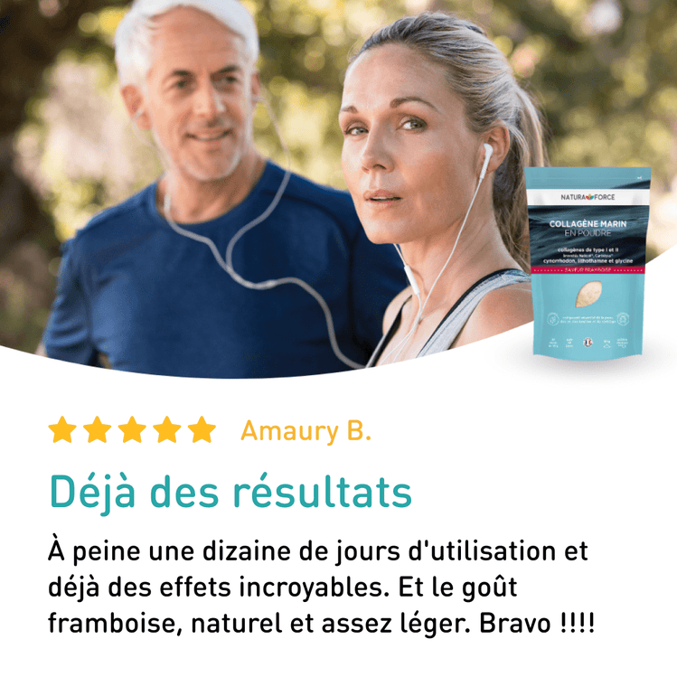 Collagène marin en poudre Naticol® & Cartidyss® - Natura Force