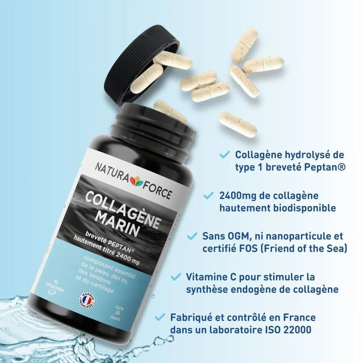 Collagène marin hydrolysé Peptan® - Natura Force