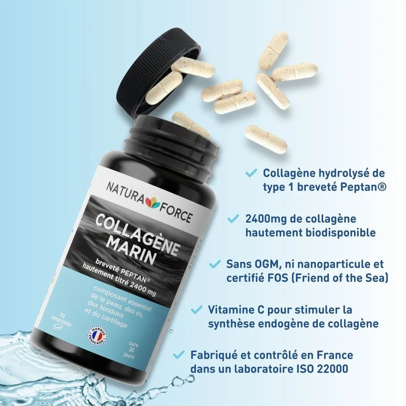 Collagène marin hydrolysé Peptan® - Natura Force