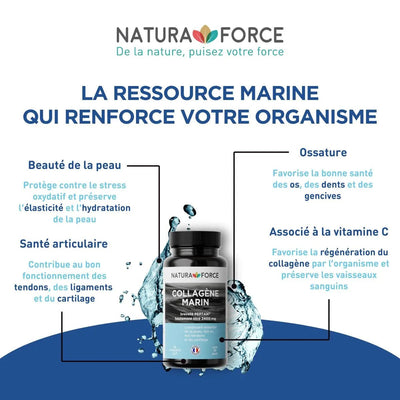 Collagène marin hydrolysé Peptan® - Natura Force