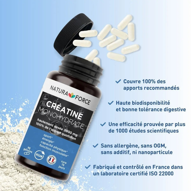 Créatine monohydrate - Natura Force