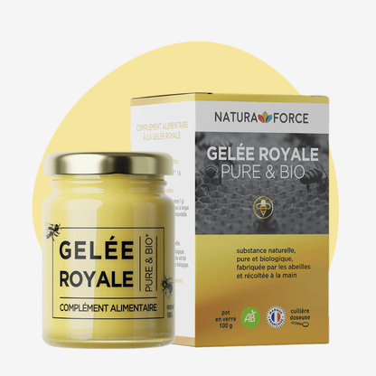 Gelée royale bio - Pot de 100g - Natura Force