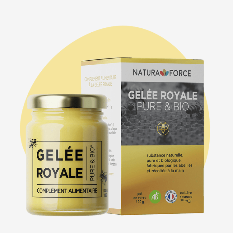 Gelée royale bio - Pot de 100g - Natura Force