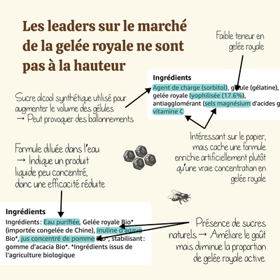 Gelée royale bio - Pot de 100g - Natura Force