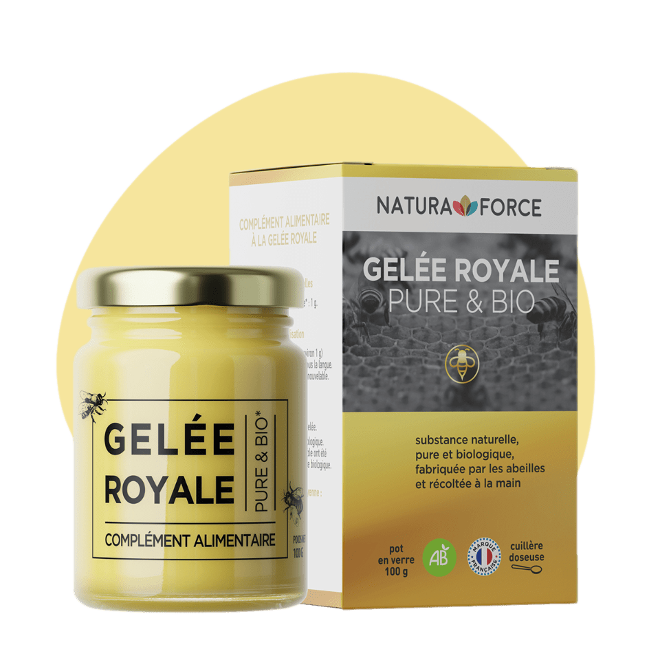 Gelée royale bio - Pot de 100g - Natura Force