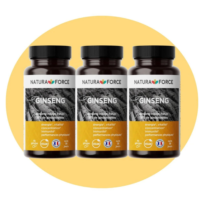 Ginseng rouge de Corée - Natura Force