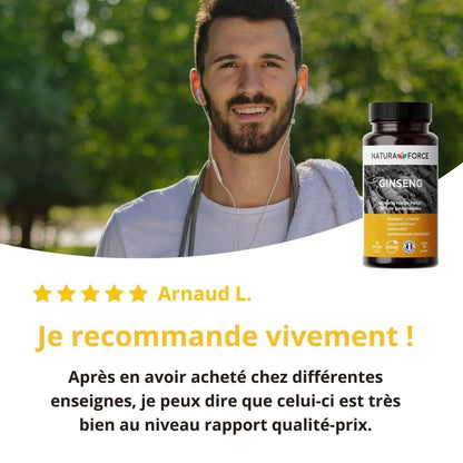 Ginseng rouge de Corée - Natura Force
