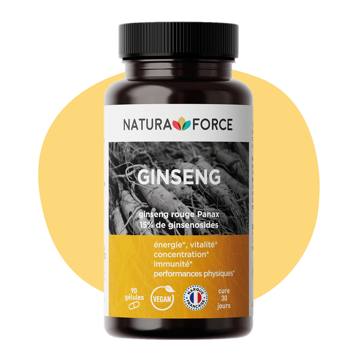 Ginseng rouge de Corée - Natura Force