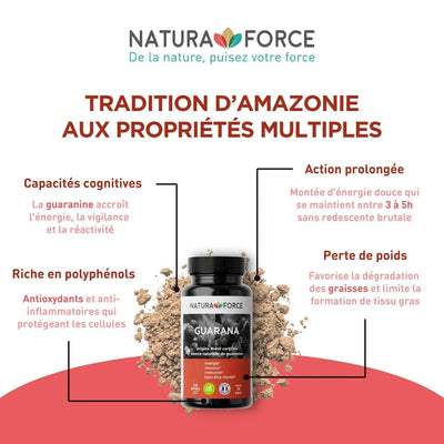 Guarana bio du Brésil - Natura Force