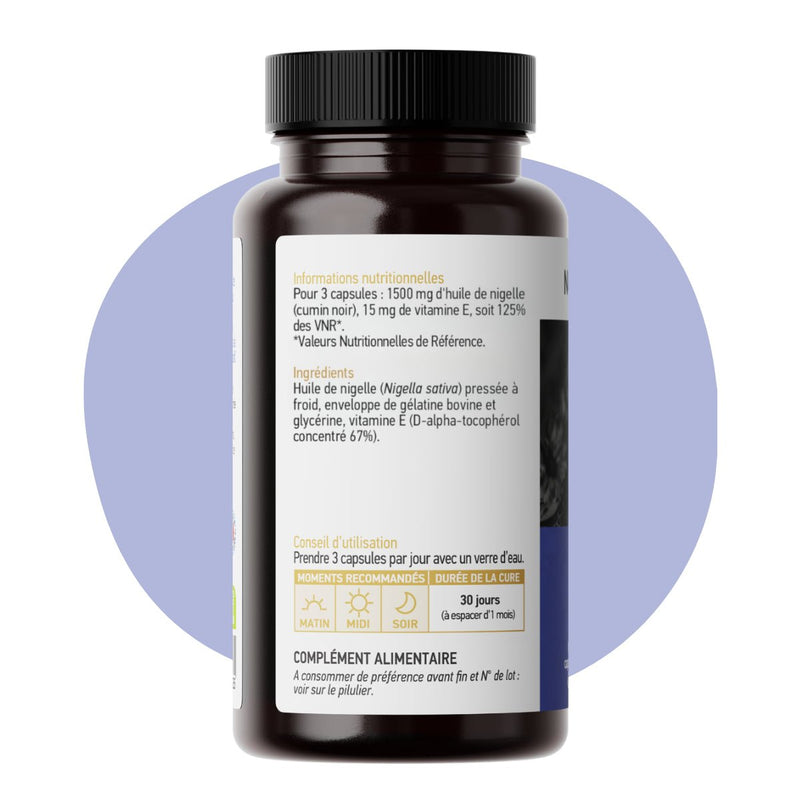 Huile de nigelle - Natura Force