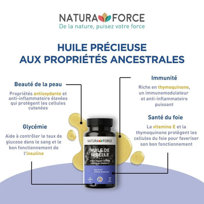 Huile de nigelle - Natura Force