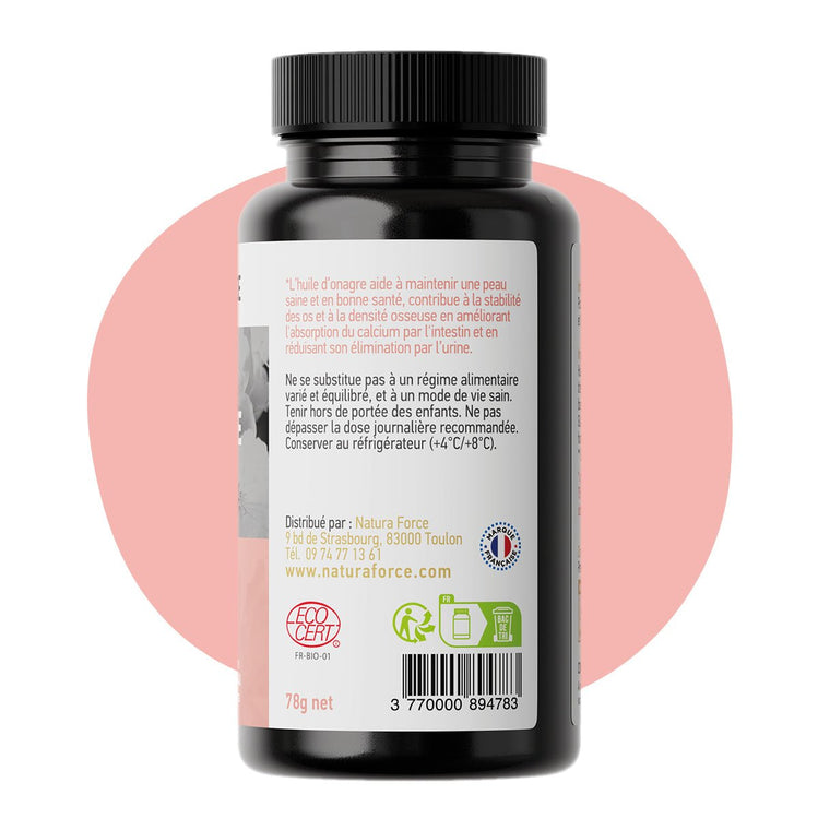 Huile onagre bourrache bio - Natura Force
