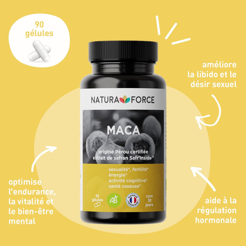Maca bio du Pérou - Natura Force