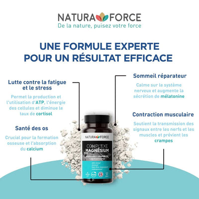 Magnésium naturel - Natura Force