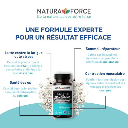 Magnésium naturel - Natura Force