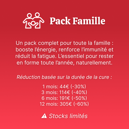 Pack famille - Natura Force