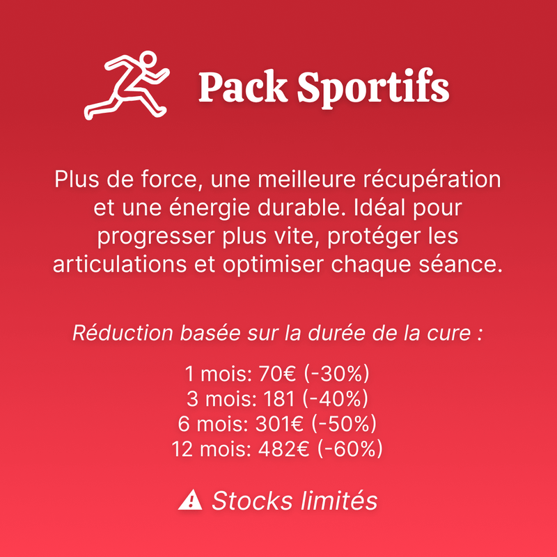 Pack sportifs - Natura Force