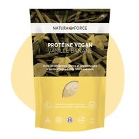 Protéine vegan vanille banane - Natura Force