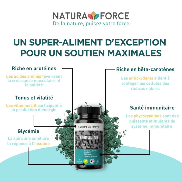 Spiruline bio - Natura Force