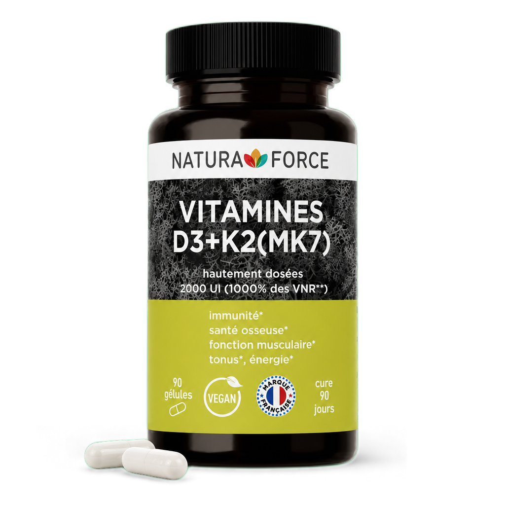 Vitamine D3K2 (MK7) végétale